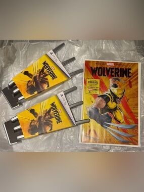 SDCC 2026 Exclusive Set of TWO Marvel Wolverine Claws & Prequel Comic Book NEW